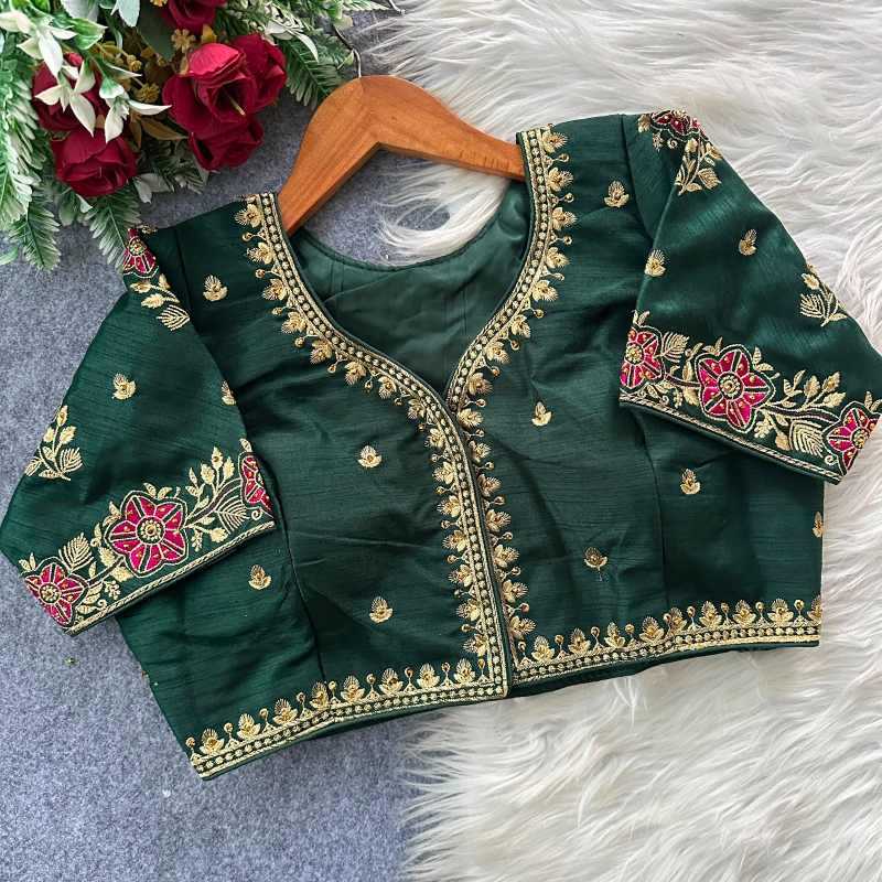 Pure Silk Designer Blouse