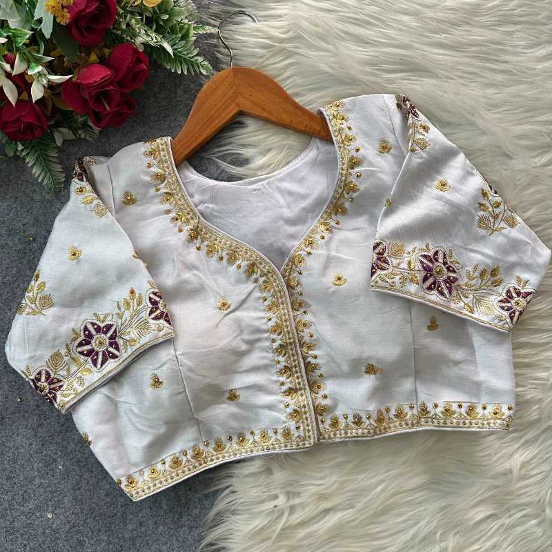 Pure Silk Designer Blouse