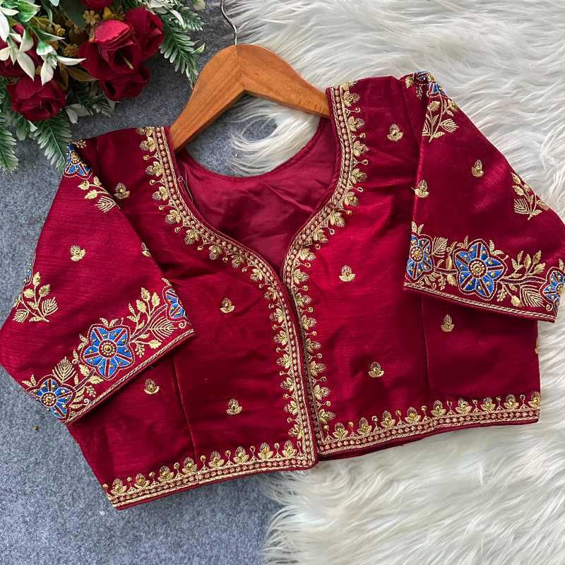 Pure Silk Designer Blouse