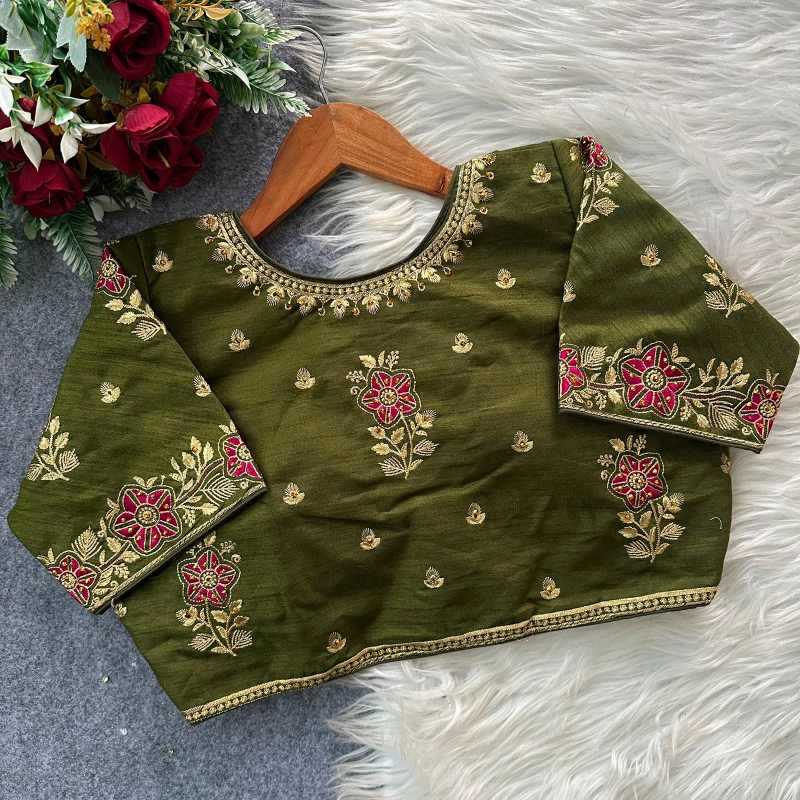 Pure Silk Designer Blouse