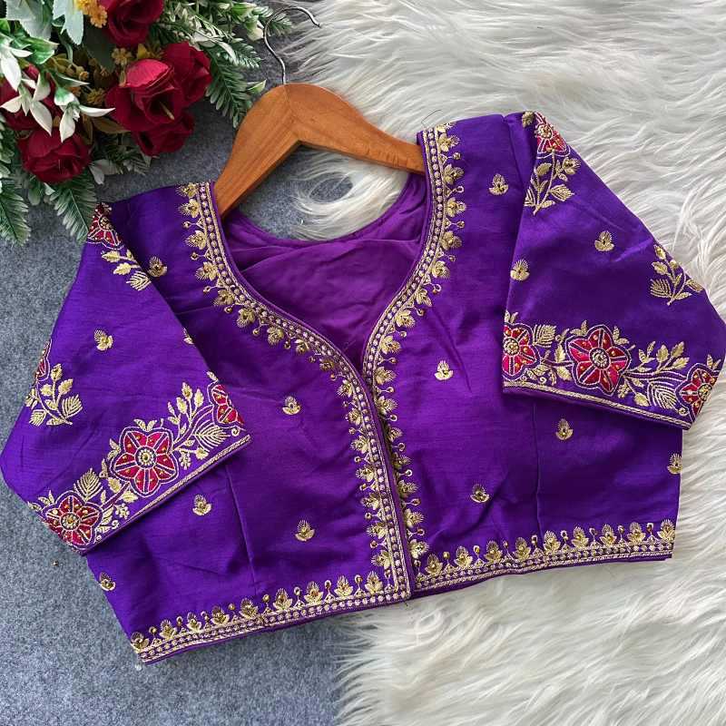 Pure Silk Designer Blouse