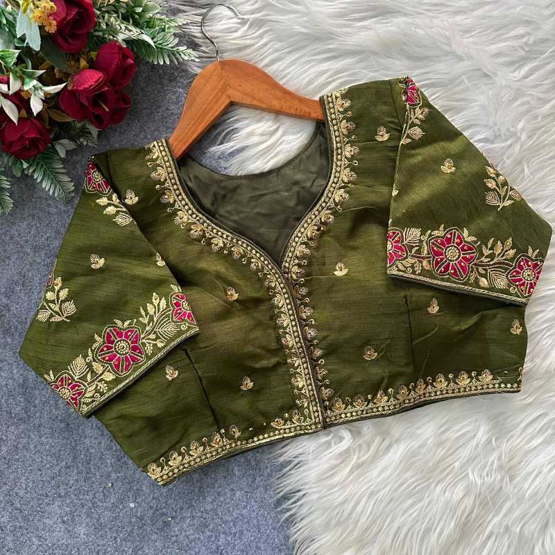 Pure Silk Designer Blouse