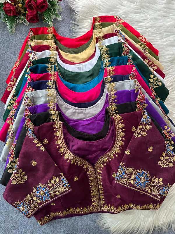 Pure Silk Designer Blouse