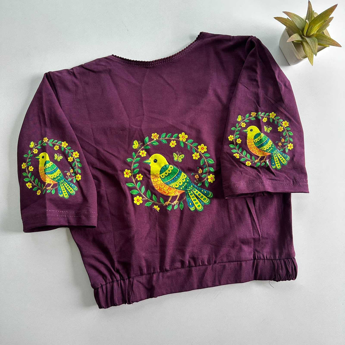 Pure Cotton Designer Blouse