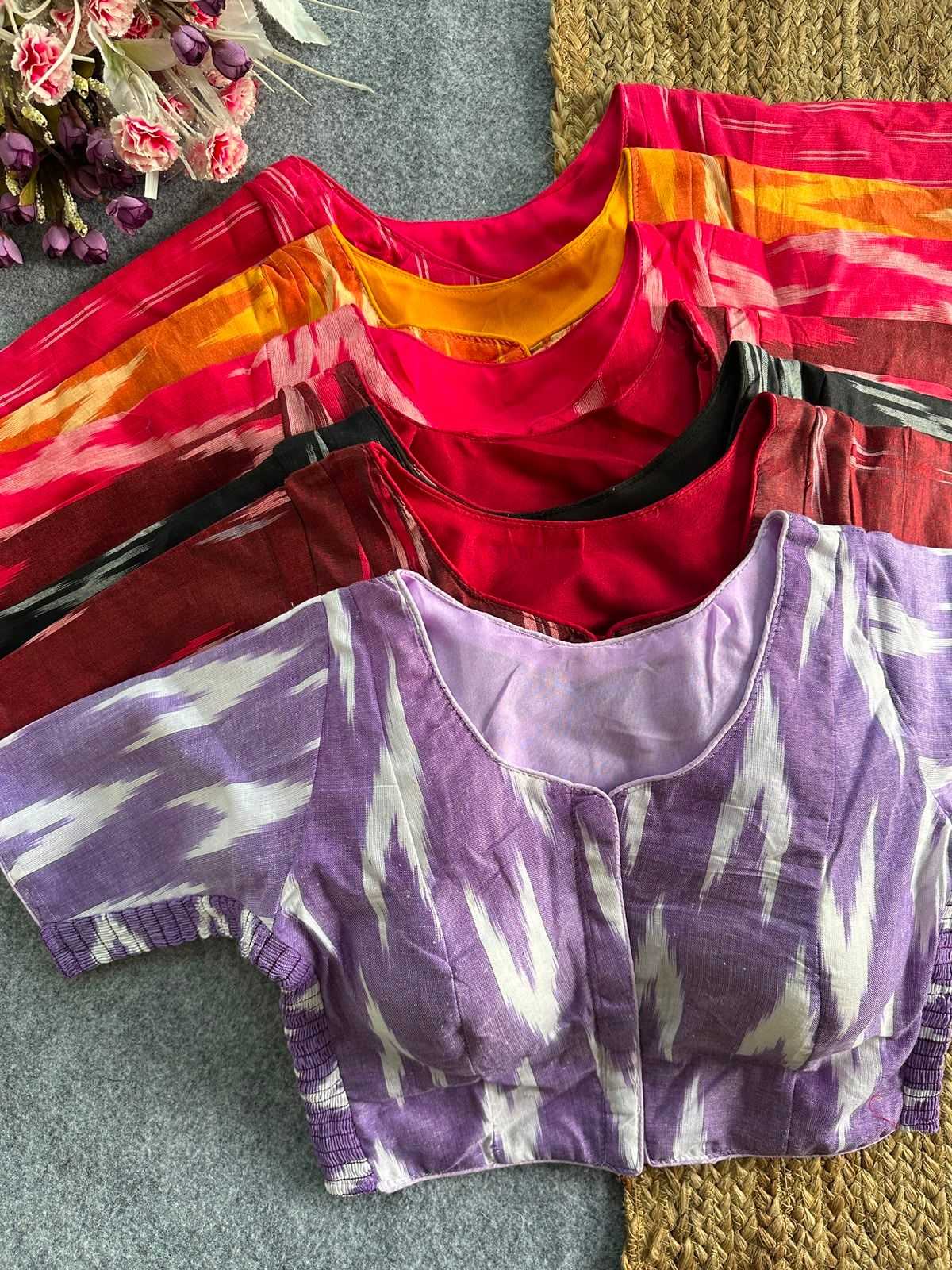 Zara Cotton Designer Blouse
