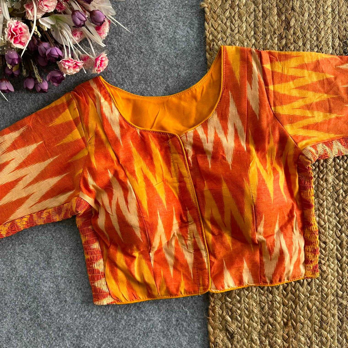 Zara Cotton Designer Blouse