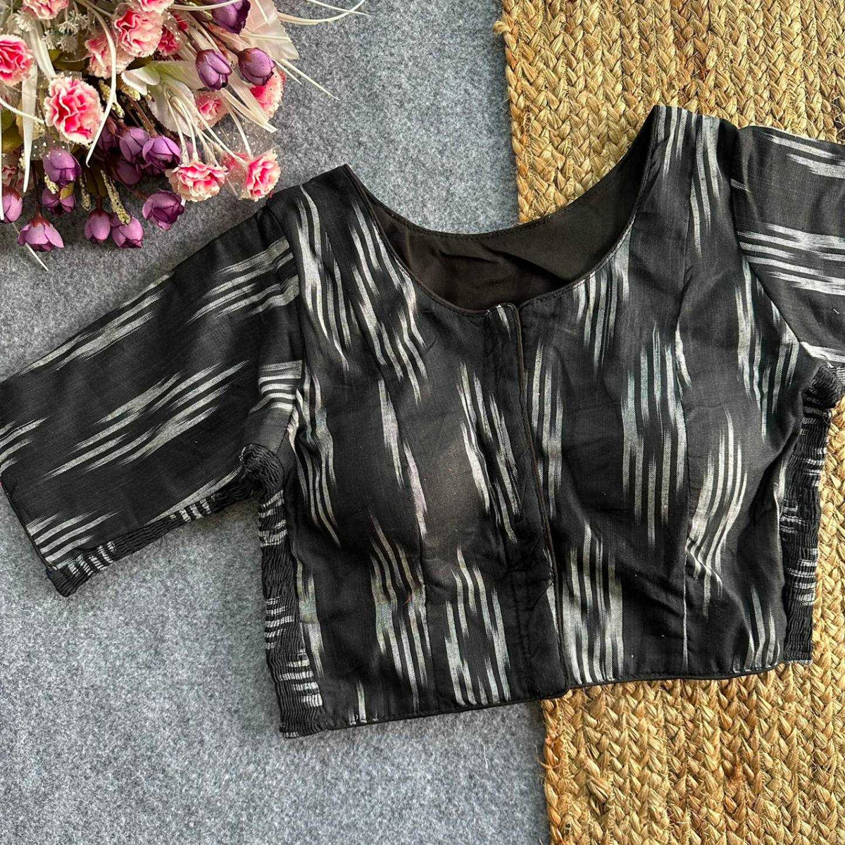 Zara Cotton Designer Blouse