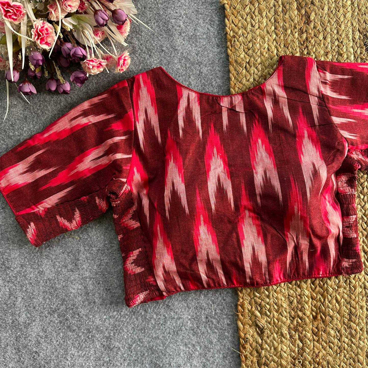 Zara Cotton Designer Blouse