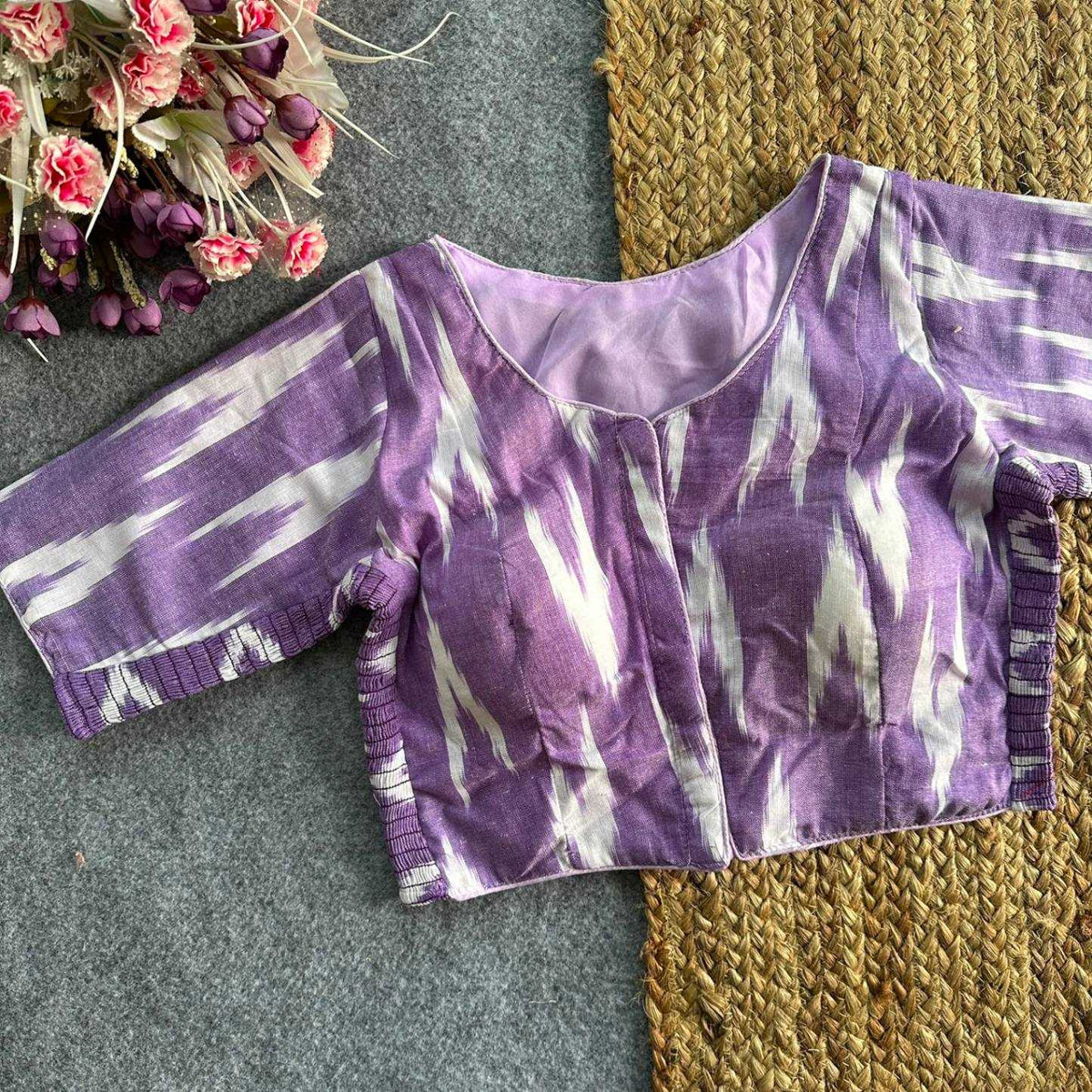 Zara Cotton Designer Blouse