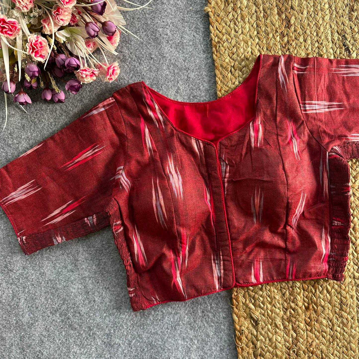 Zara Cotton Designer Blouse
