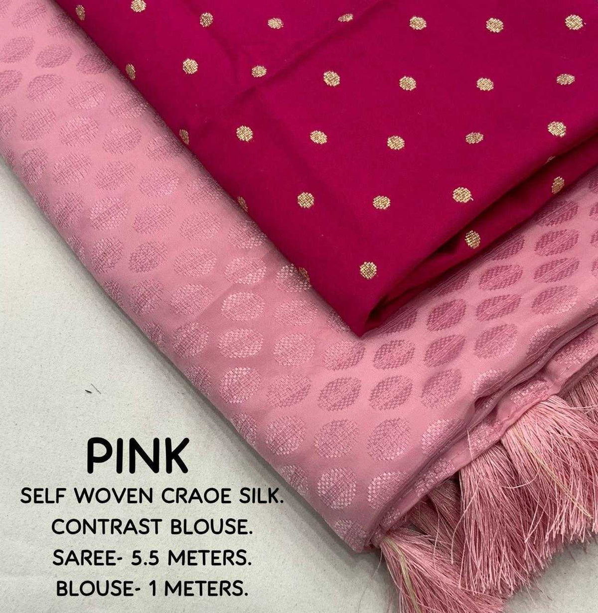 Crepe Silk Soft Saree