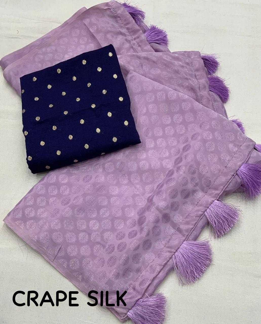 Crepe Silk Soft Saree