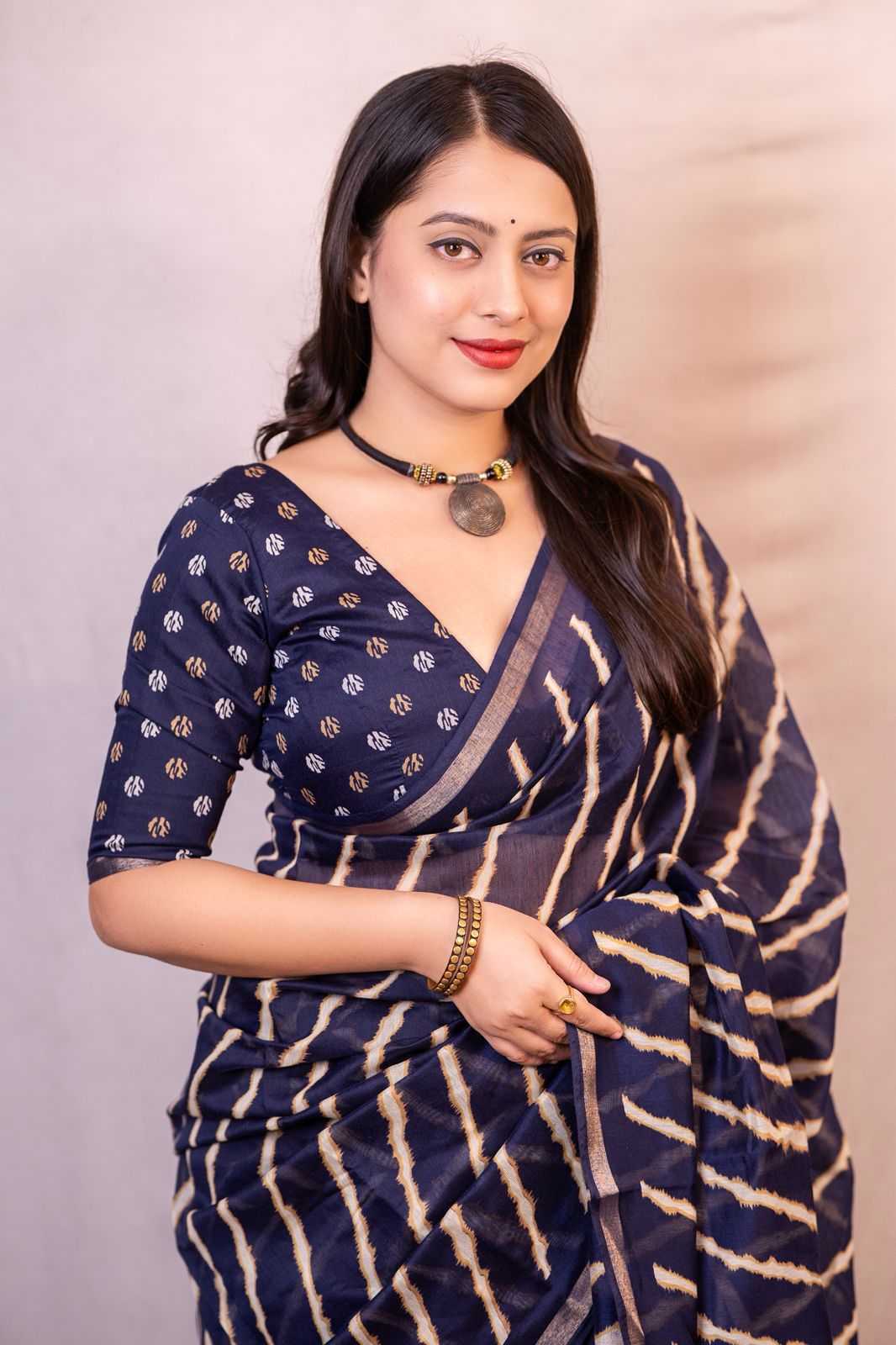 Leheriya Saree