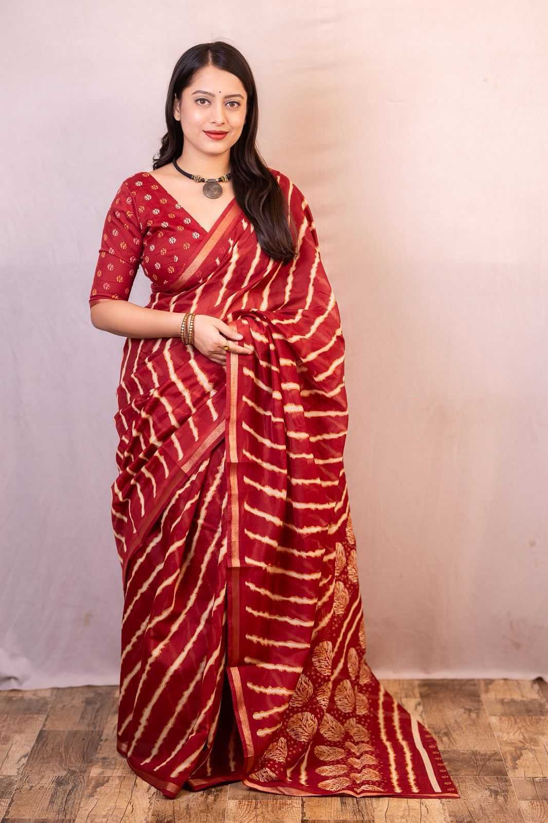 Leheriya Saree