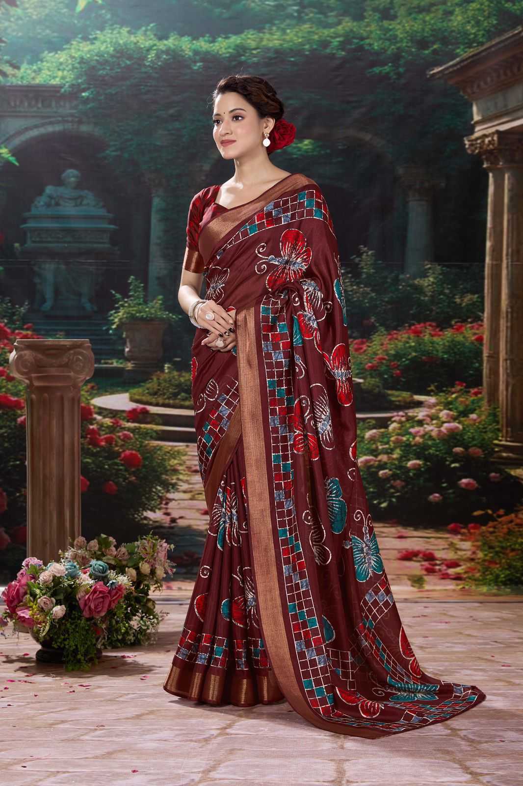 Cotton Fancy Saree