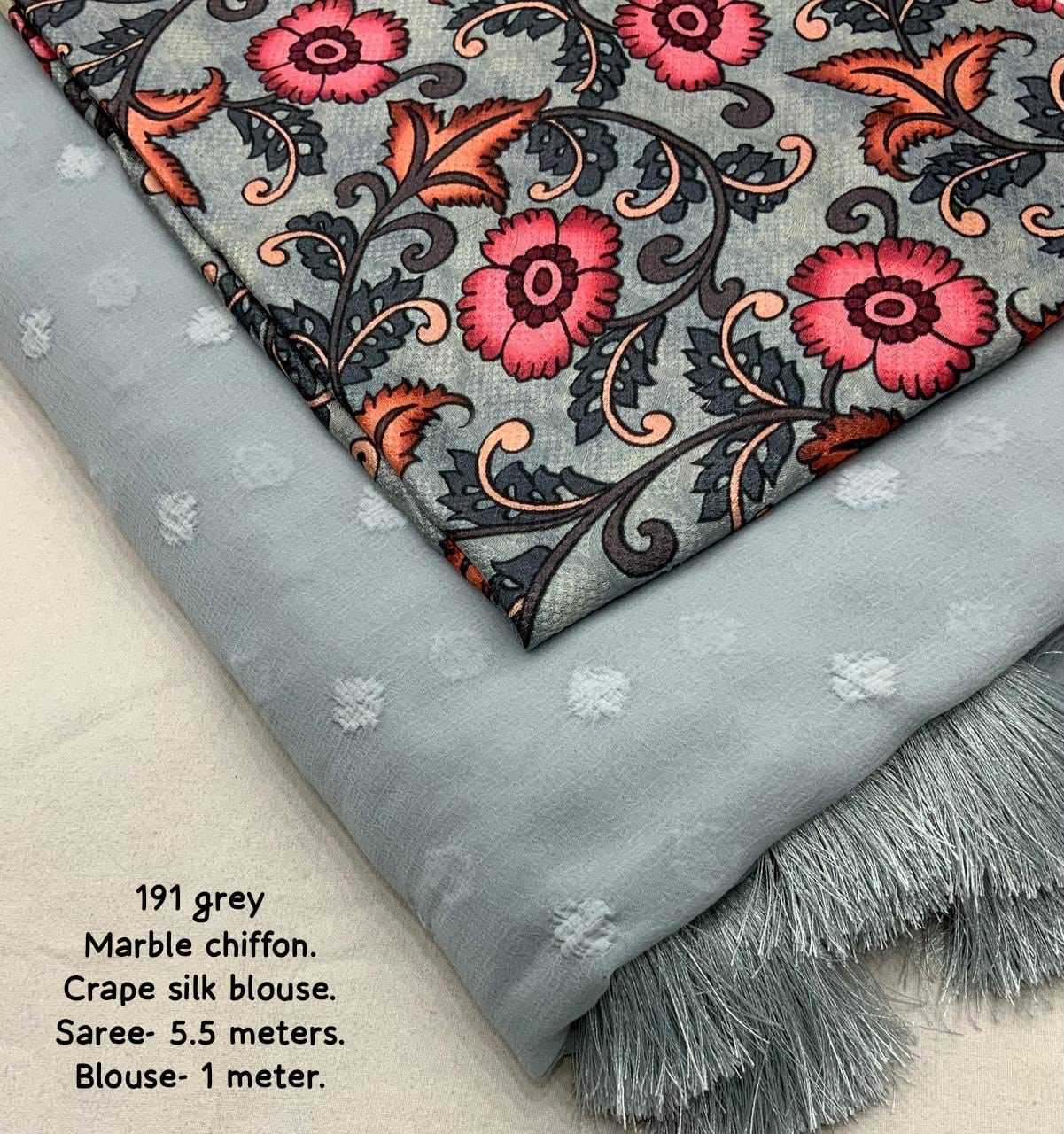 Chiffon Printed Saree