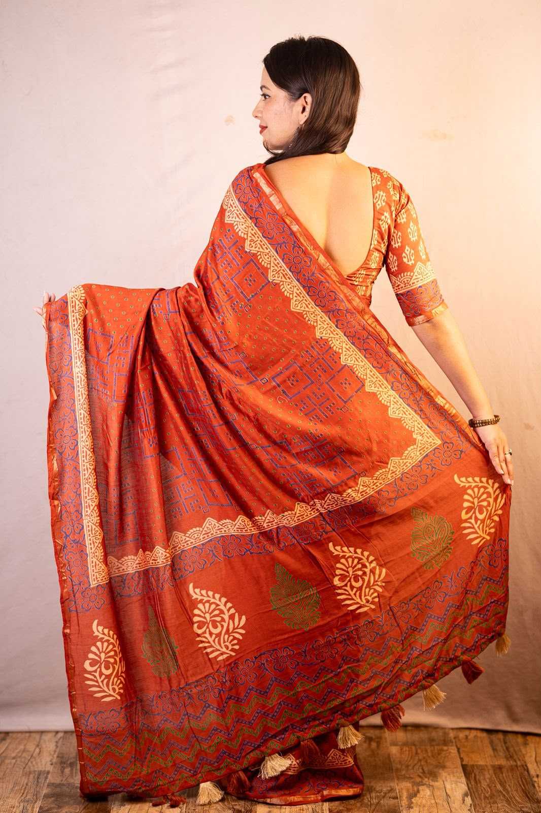 Printed Saree