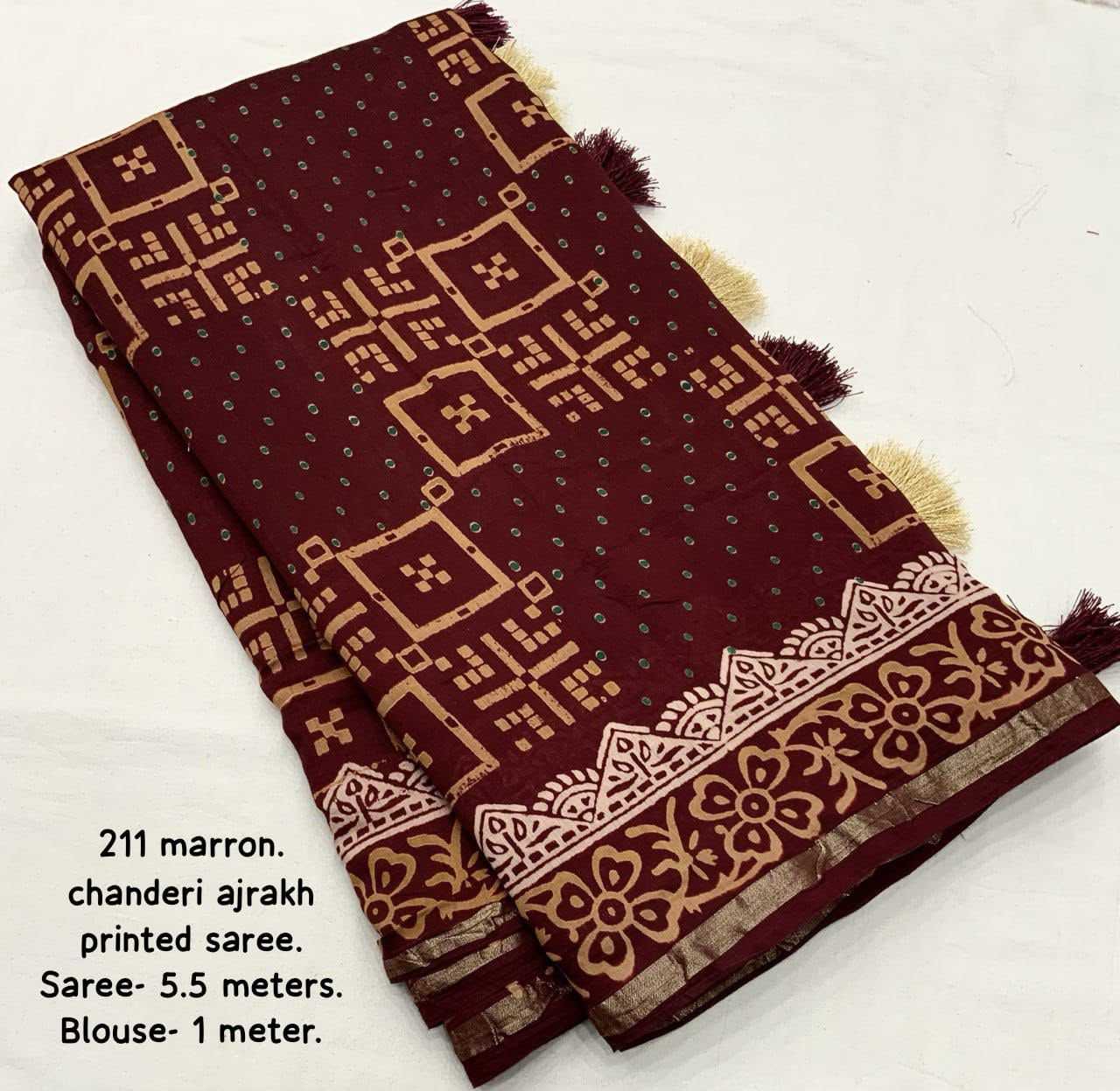 Printed Saree