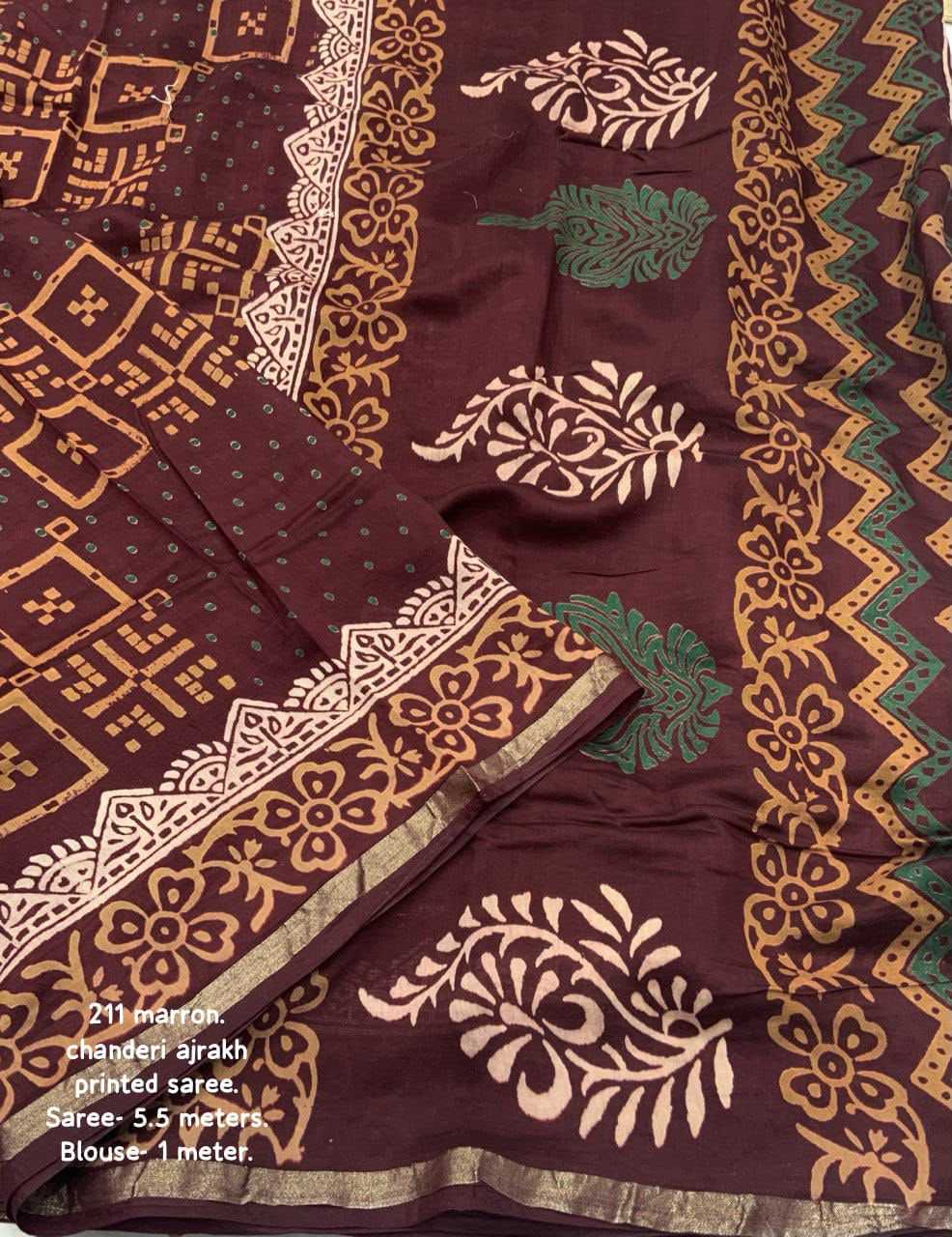 Printed Saree