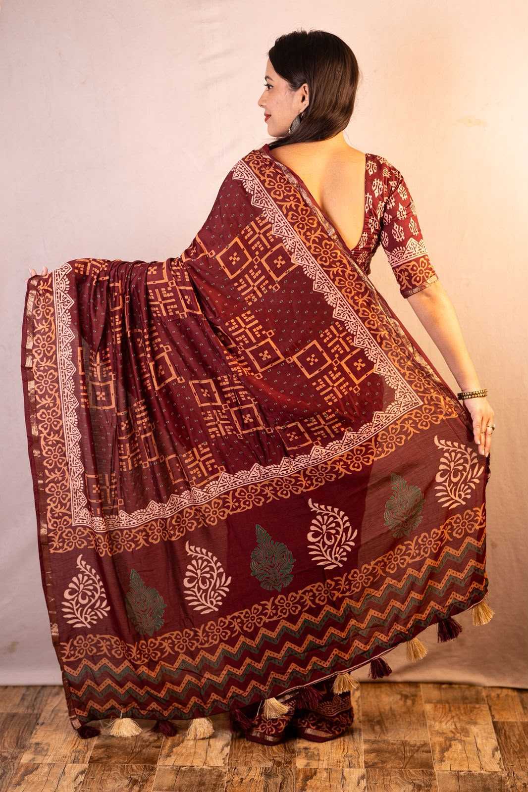Printed Saree