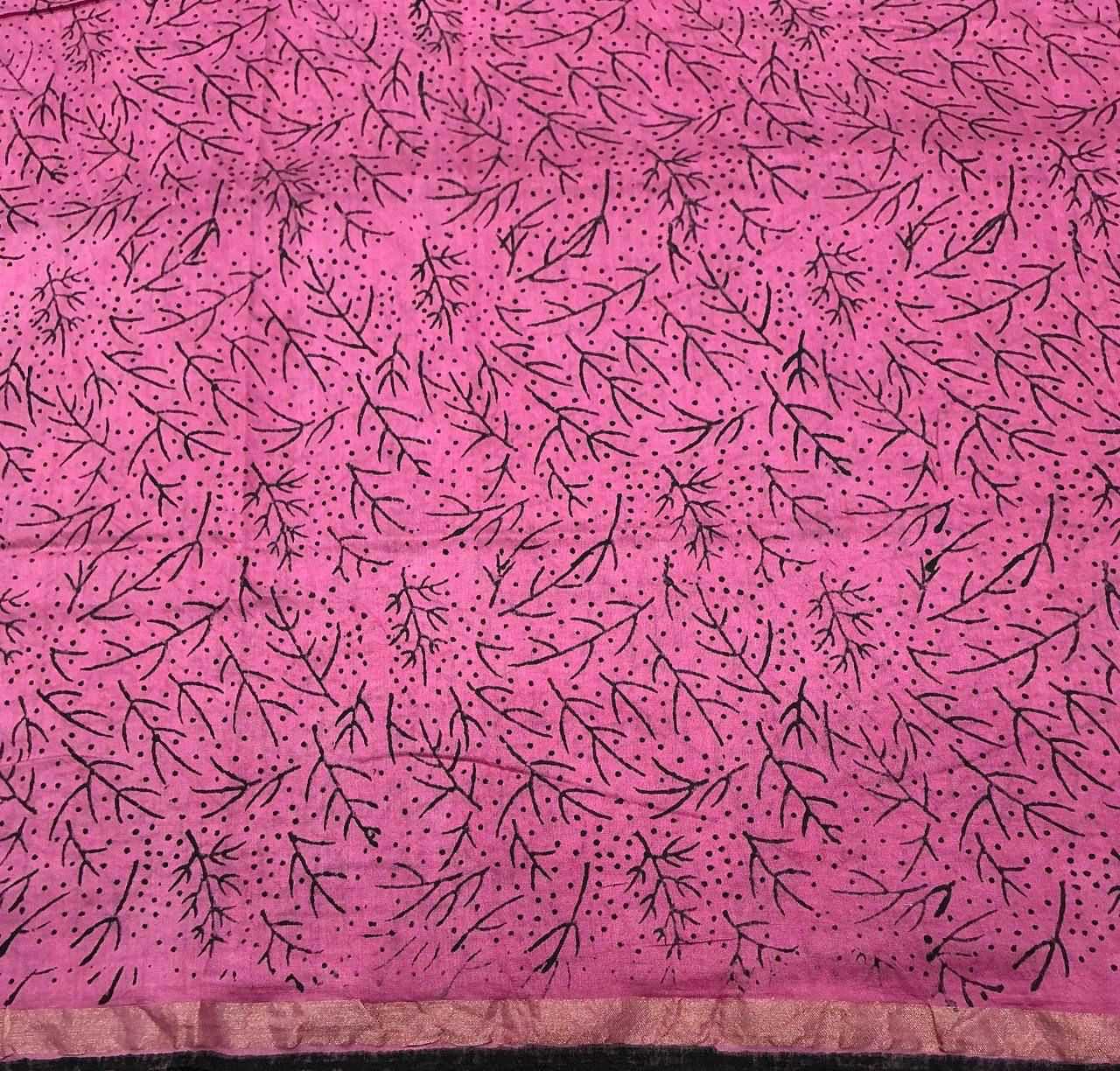 Ajrakh Saree