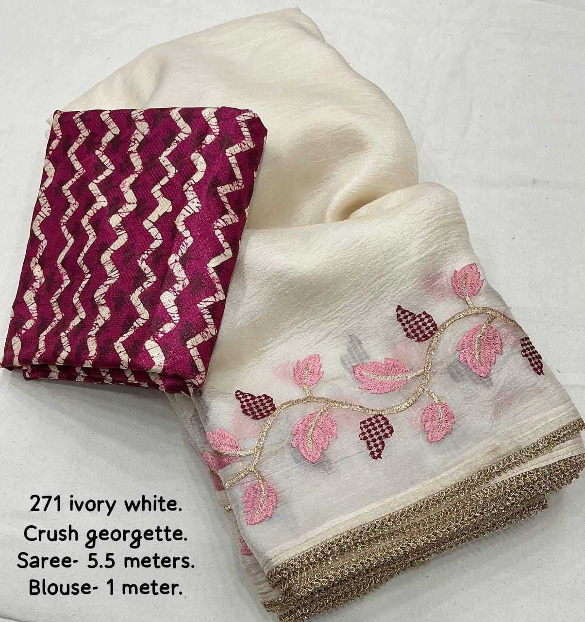 Georgette Saree