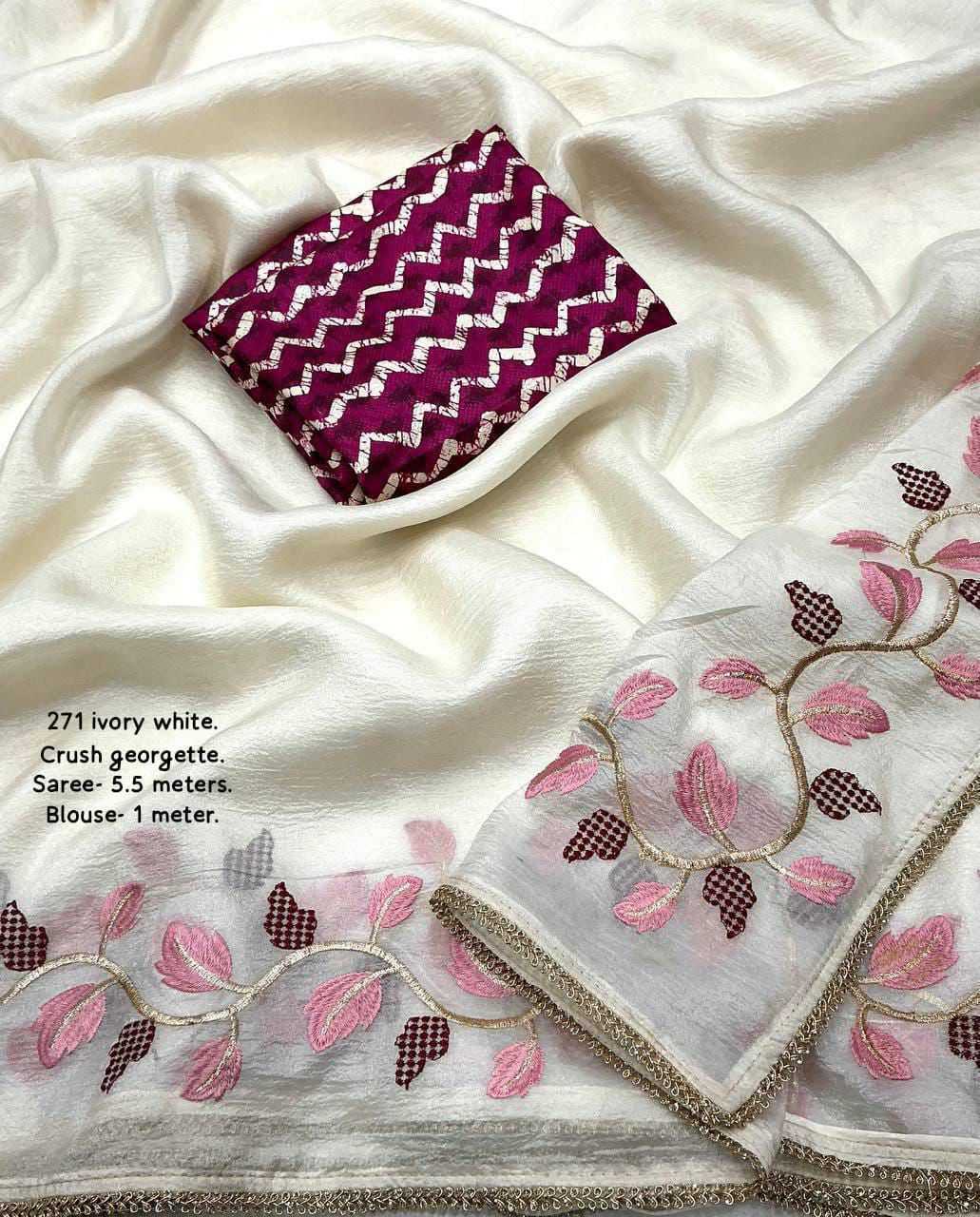 Georgette Saree