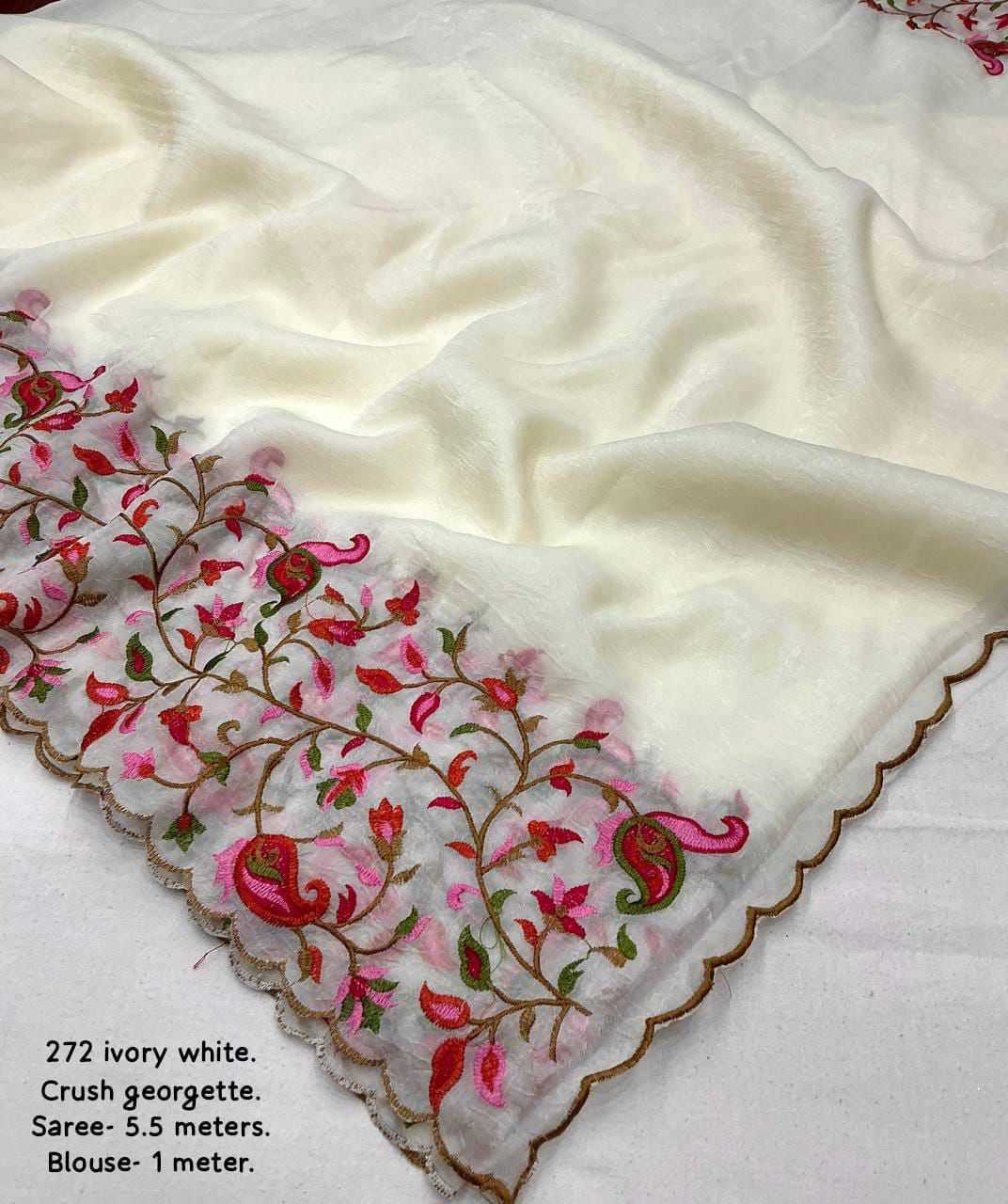 Ajrakh Saree