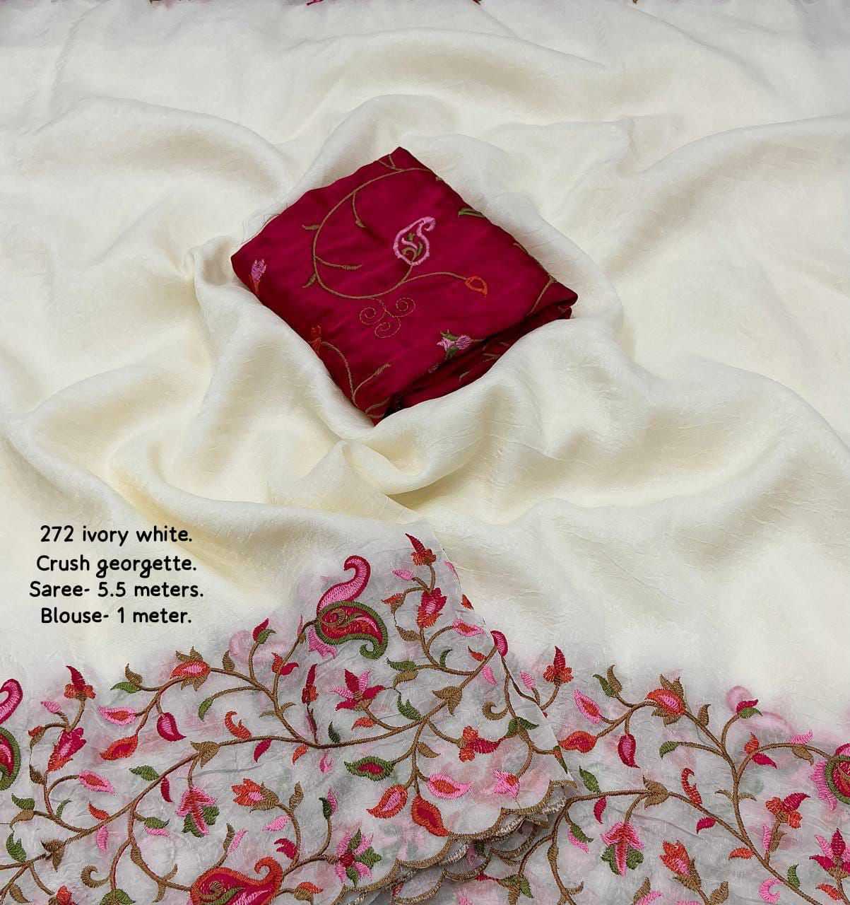 Ajrakh Saree