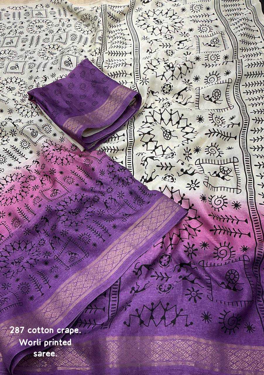 Cotton Designer Saree
