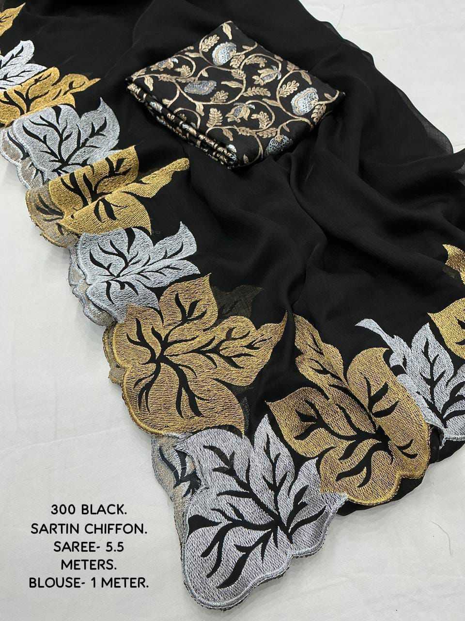 Embroidered Saree