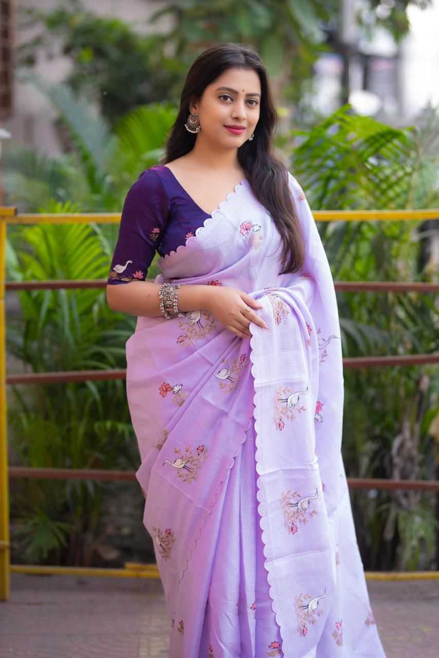 Kota Silk Fancy Saree