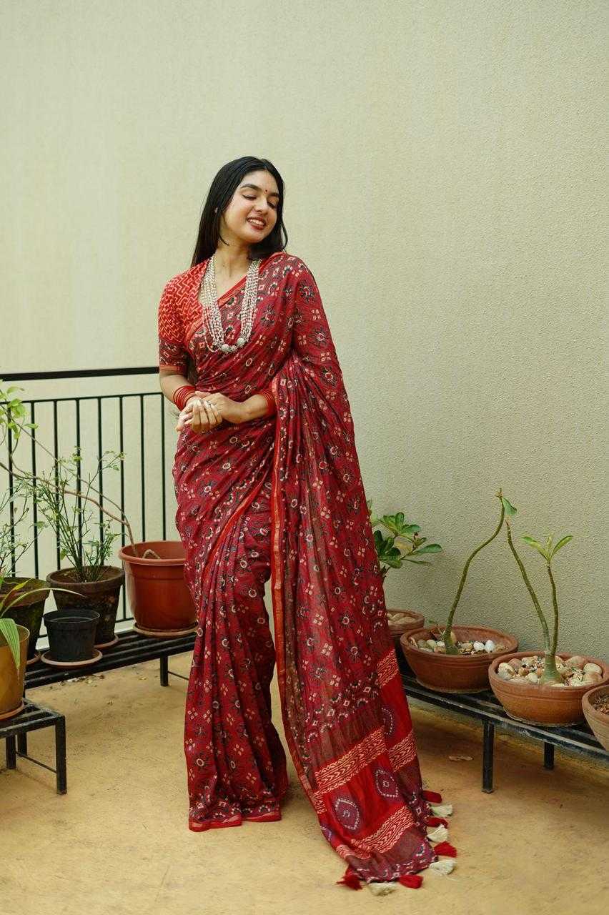Printed Saree