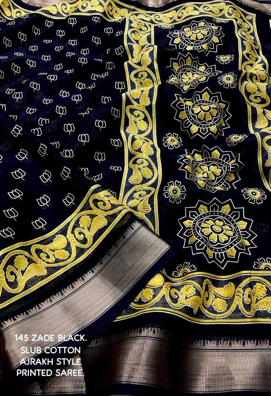 Zari Border Saree