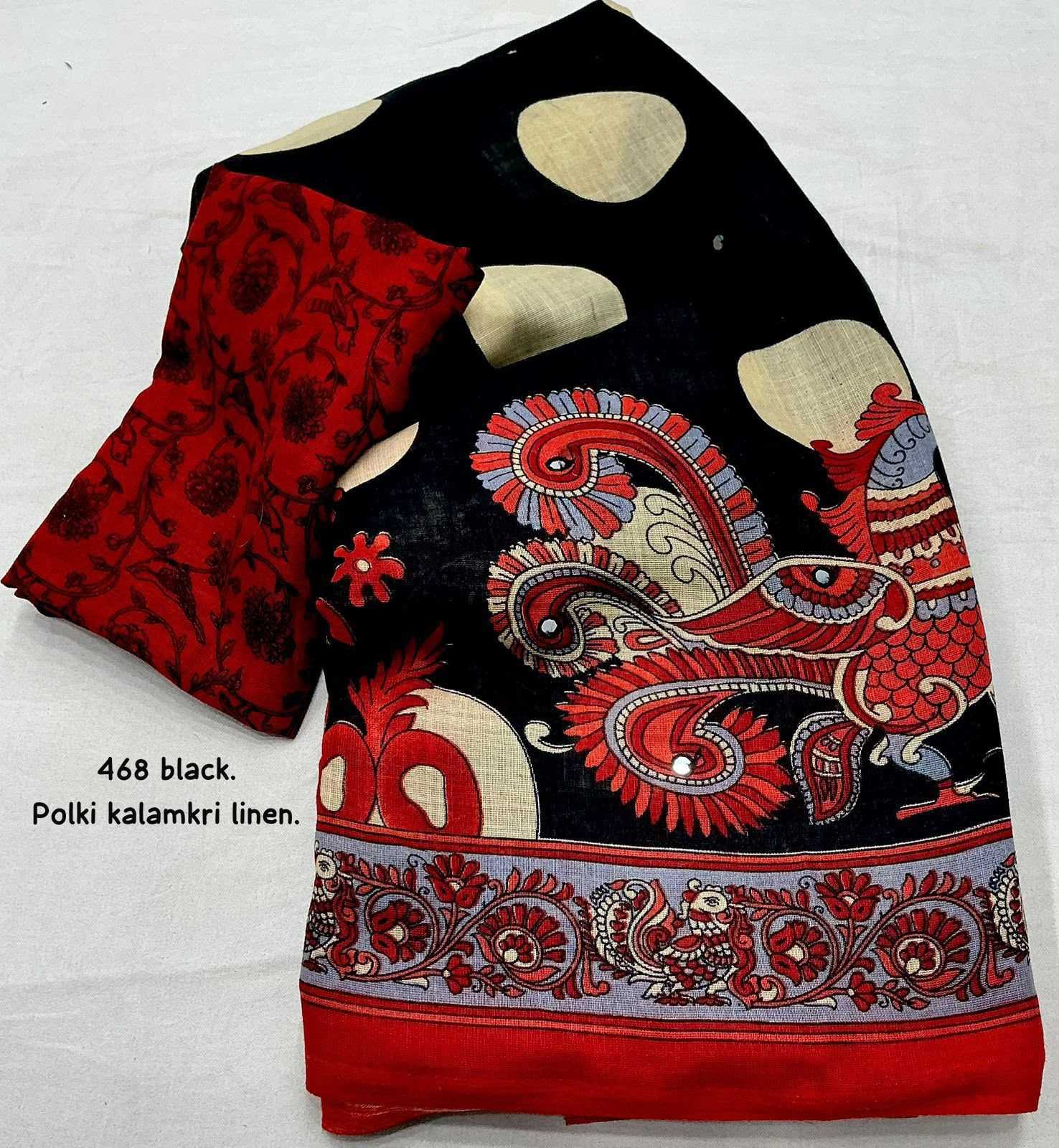 Linen Printed Saree