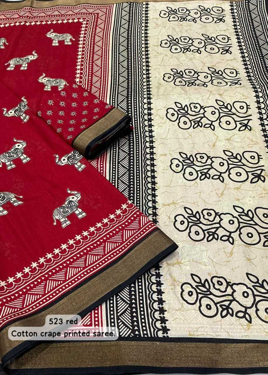 Printed Saree