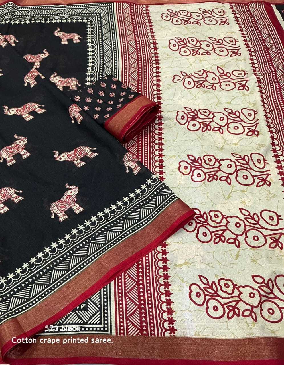 Printed Saree