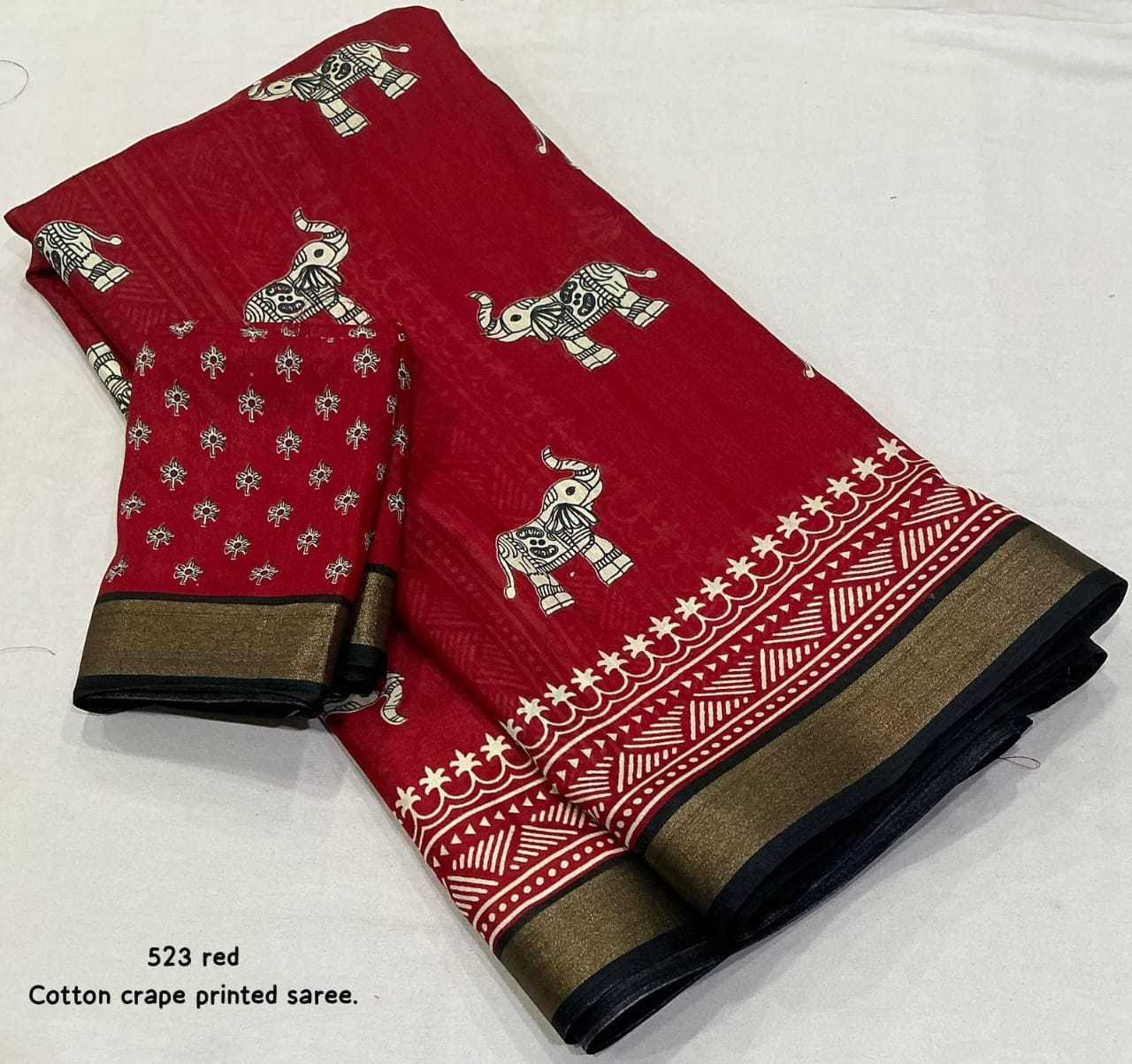 Printed Saree