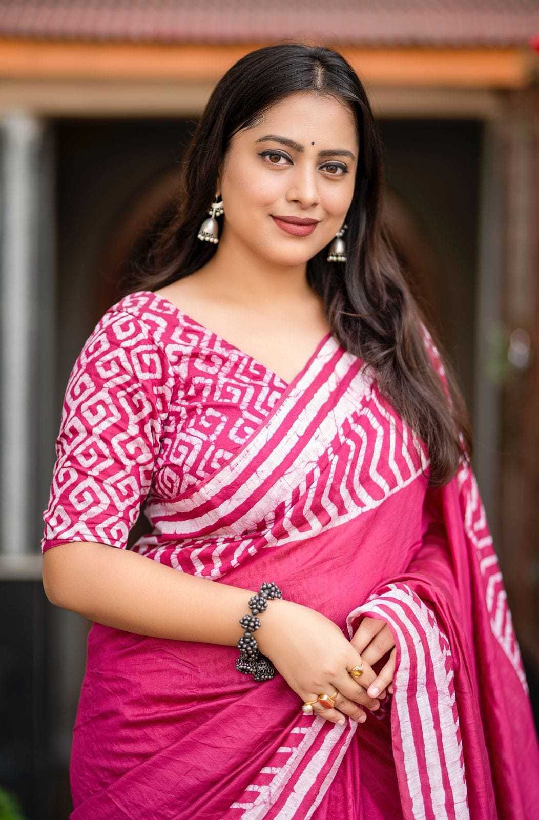 Chanderi Cotton Saree