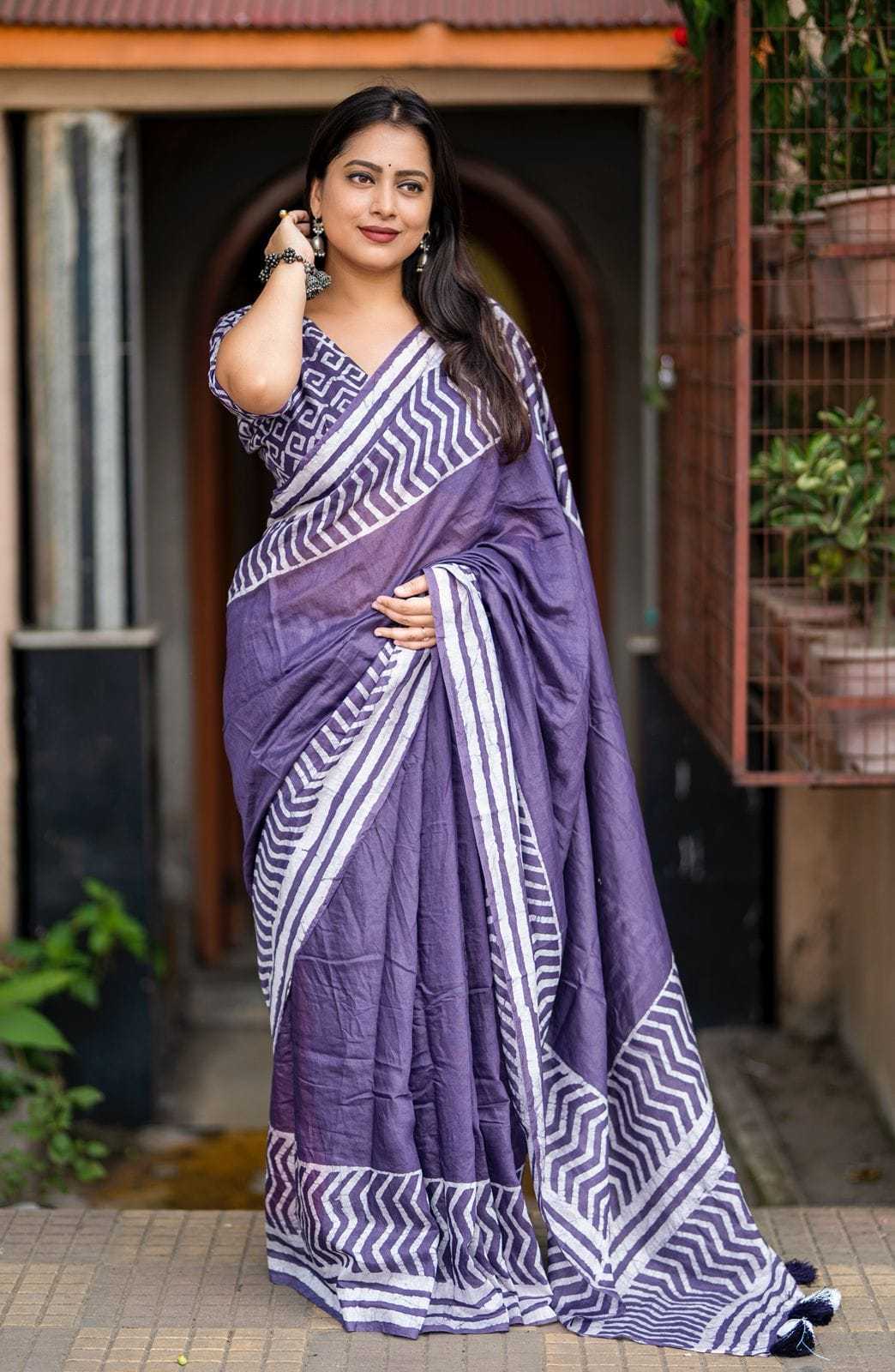 Chanderi Cotton Saree
