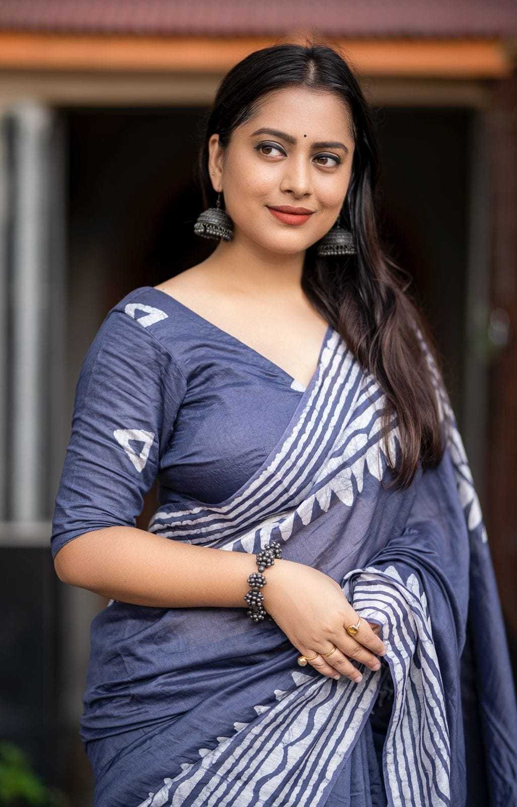 Chanderi Cotton Saree