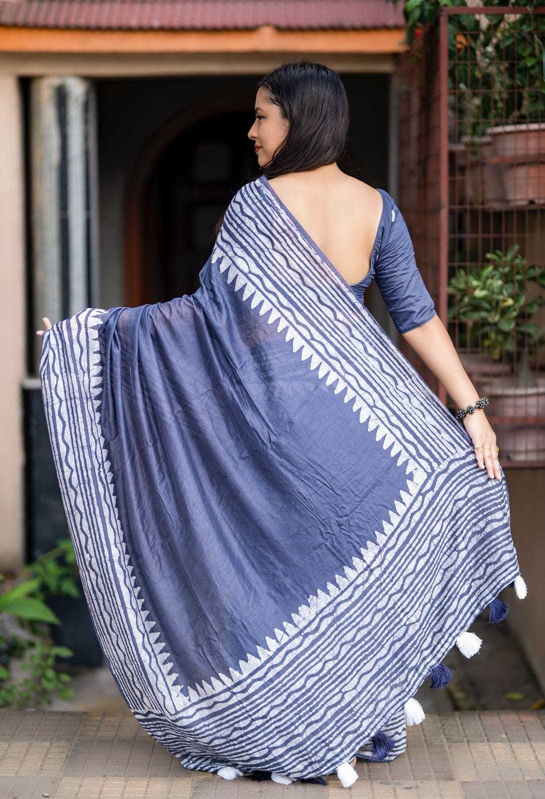 Chanderi Cotton Saree