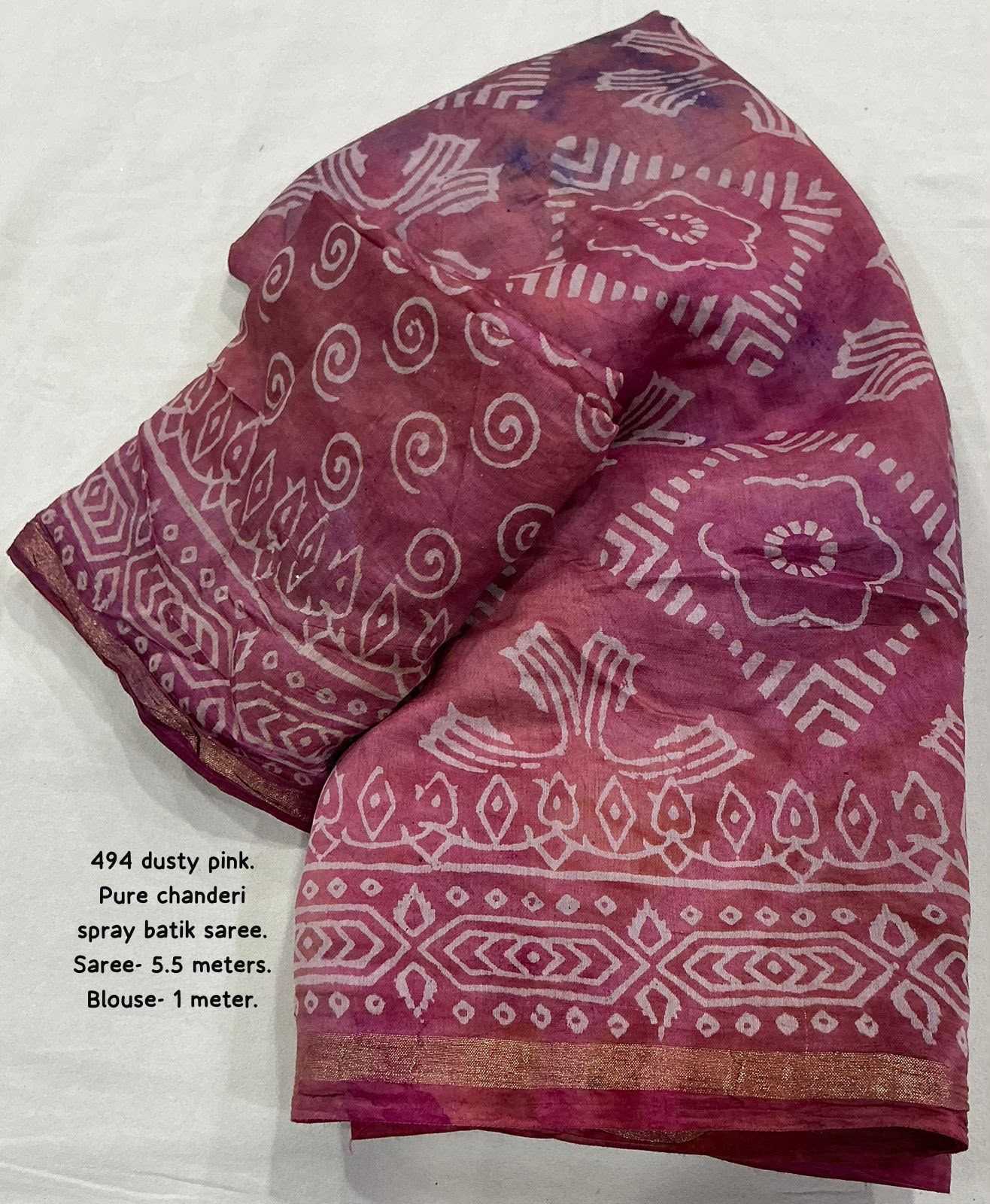 Pure Cotton Ajrakh Saree