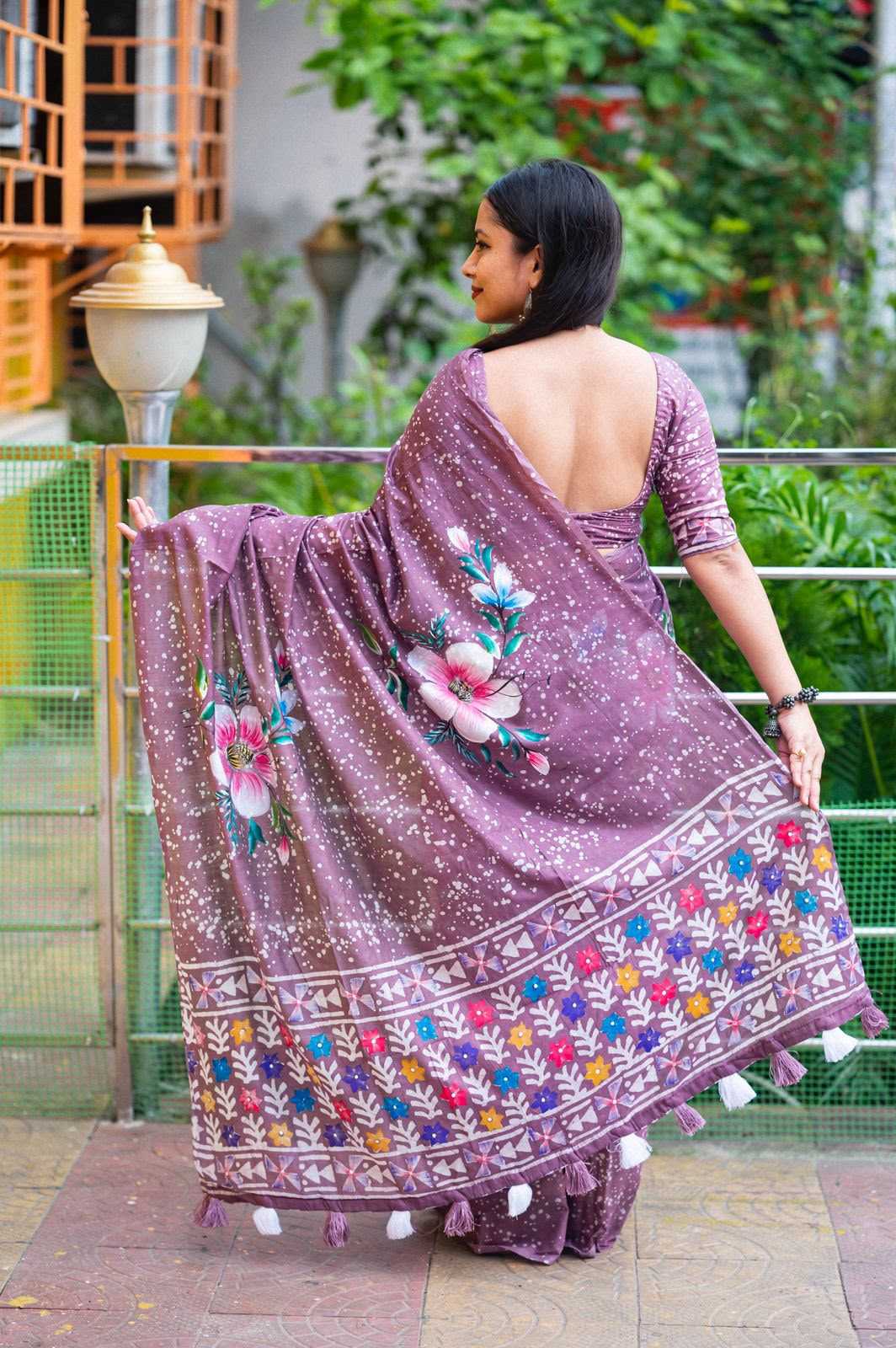 Printed Saree