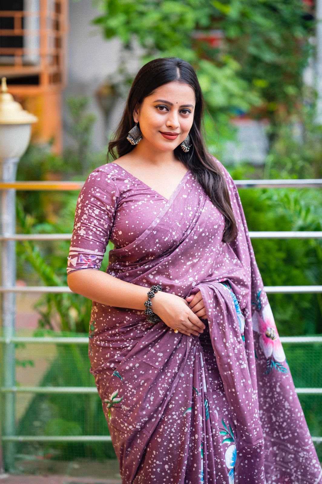 Printed Saree