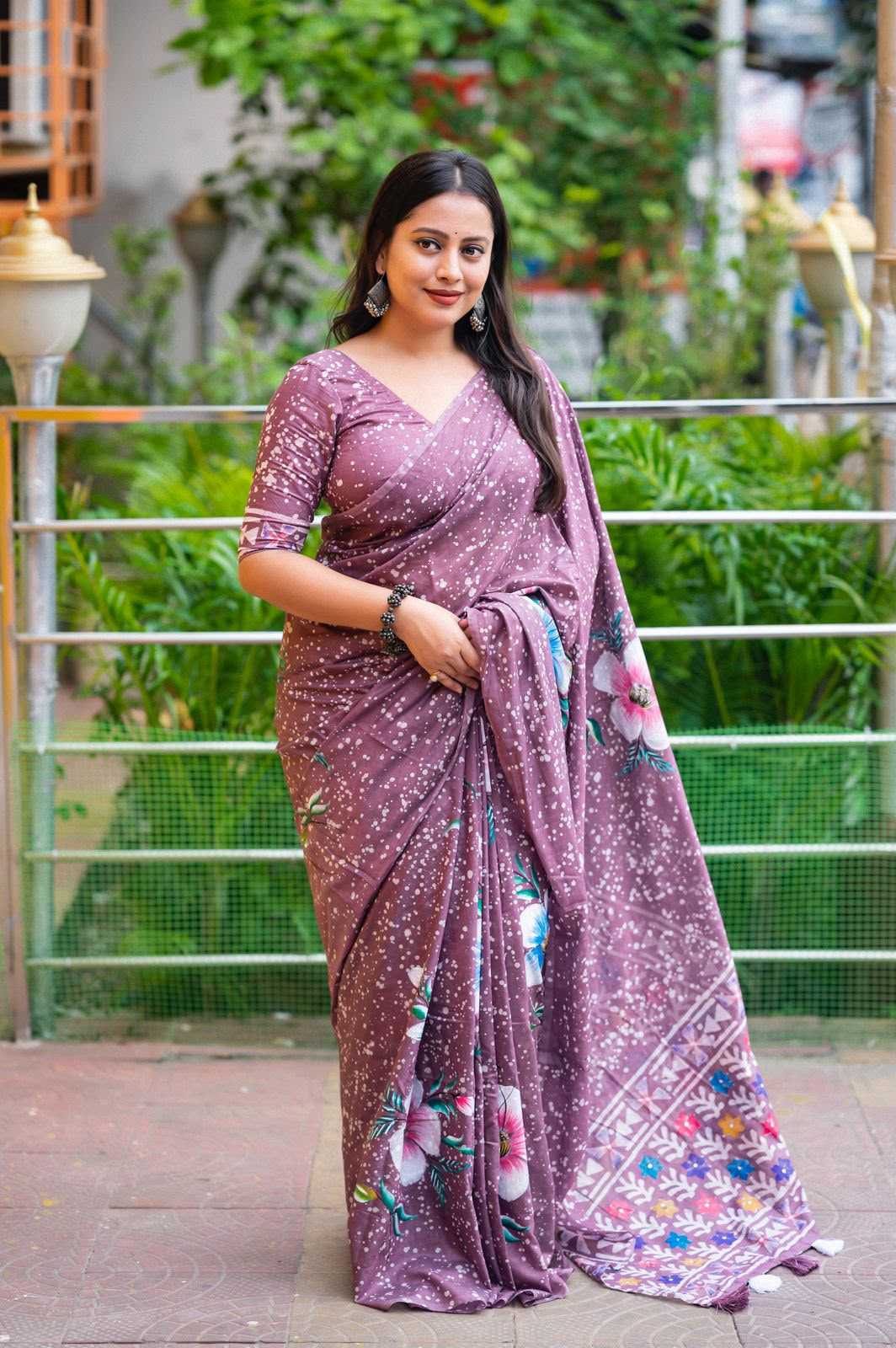 Printed Saree
