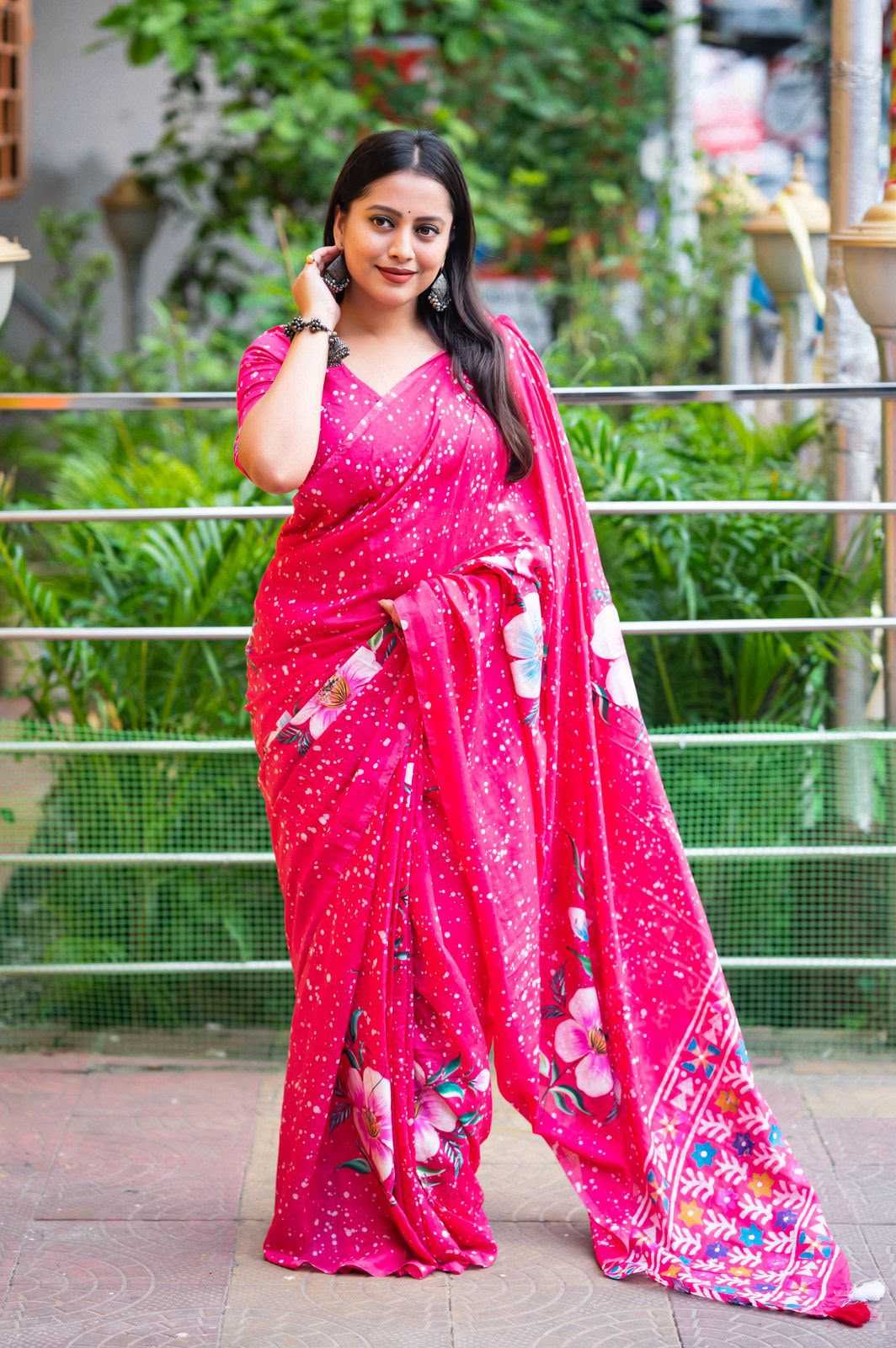 Printed Saree