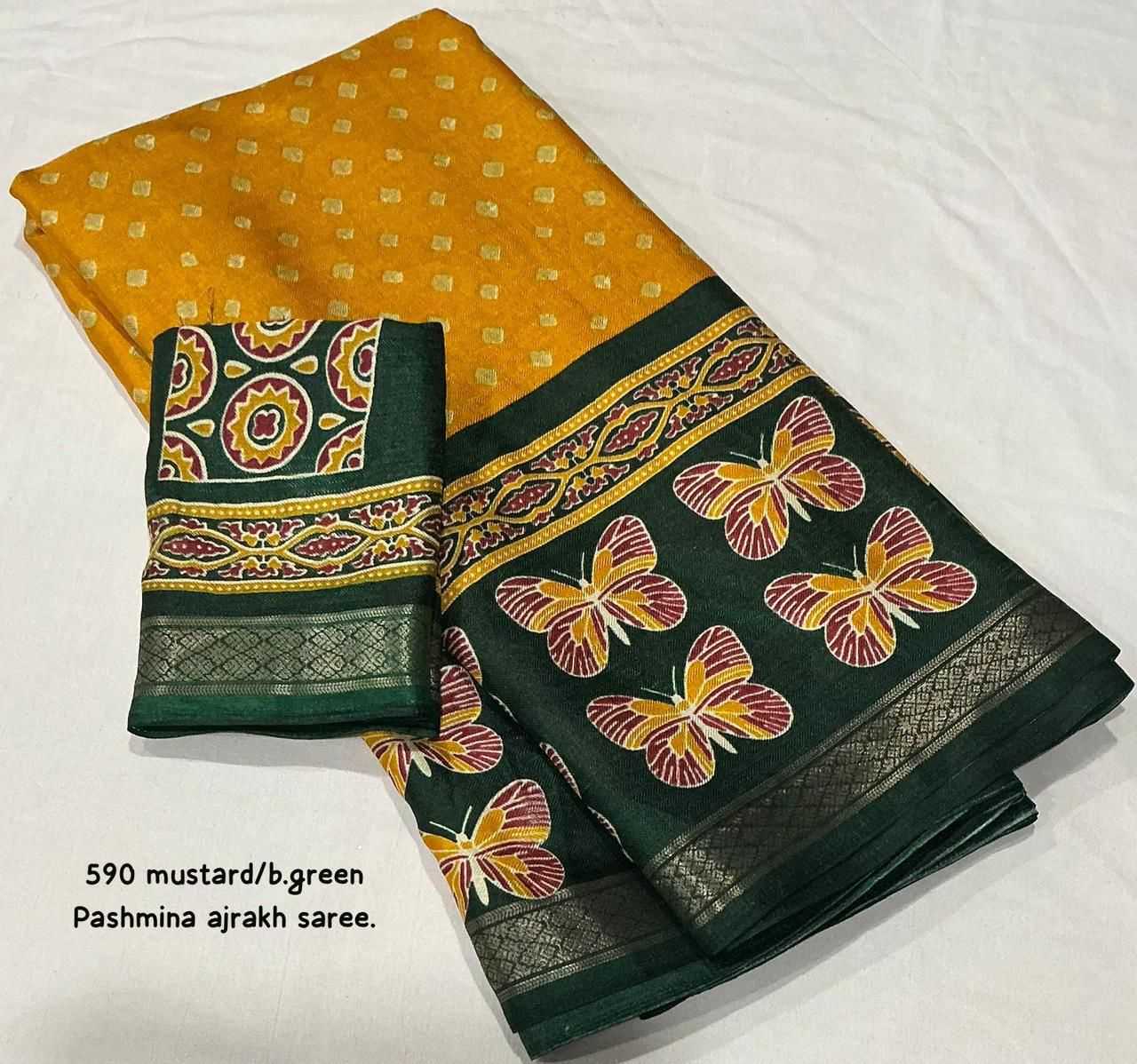 Pashmina Fancy Saree