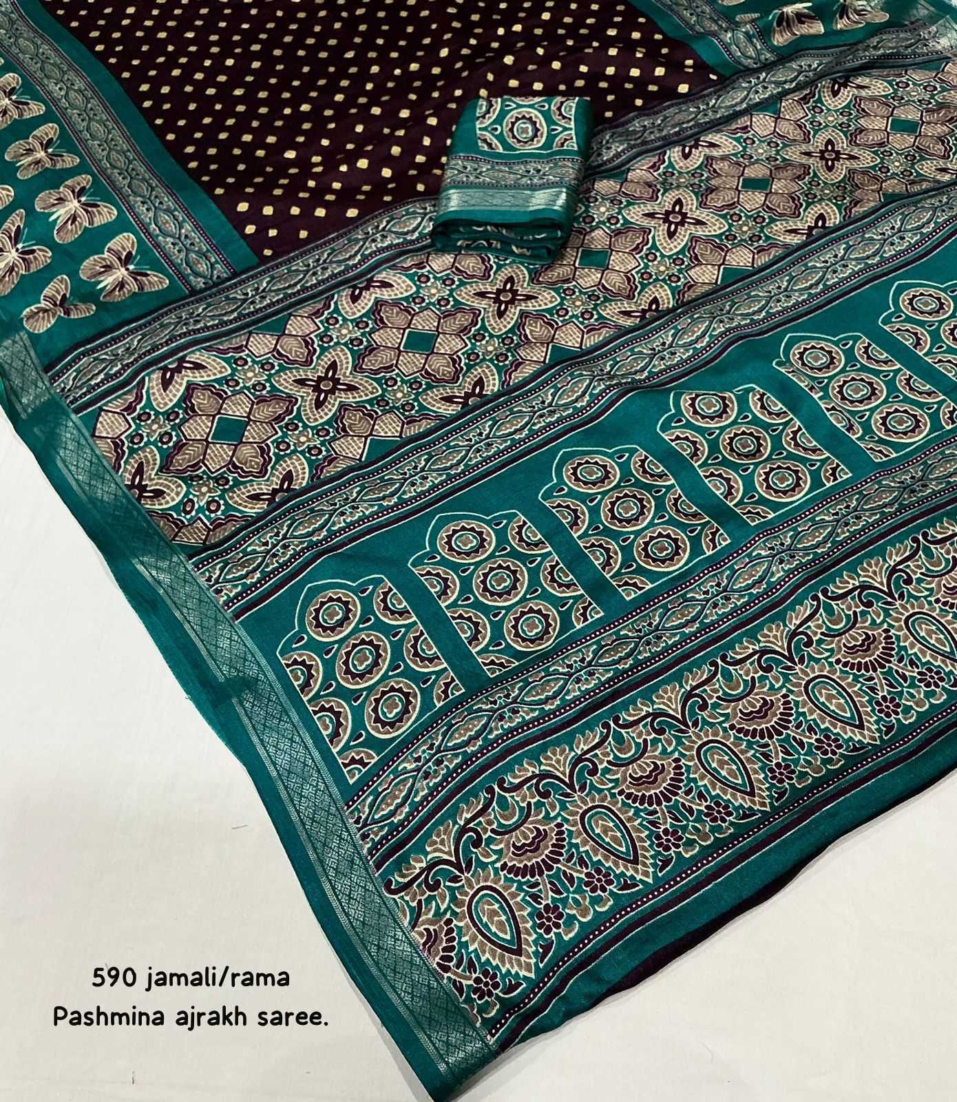 Pashmina Fancy Saree
