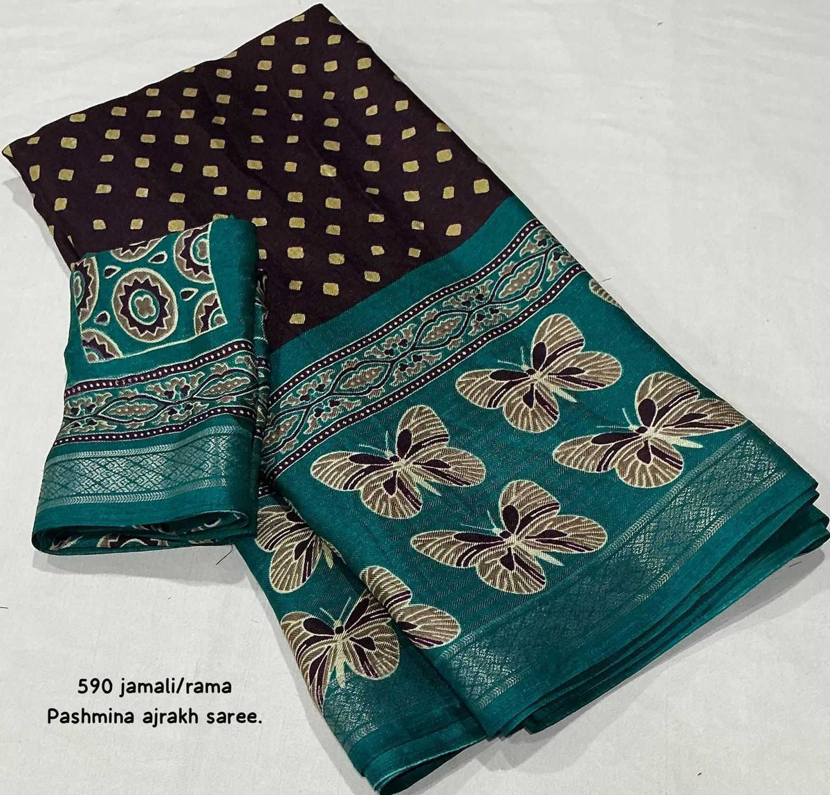 Pashmina Fancy Saree